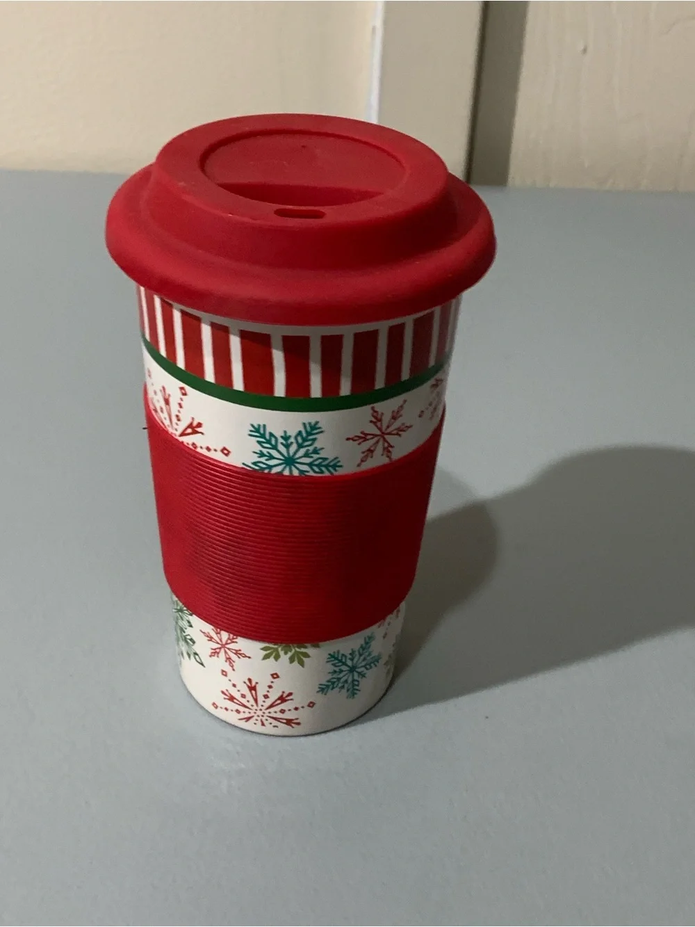 California Pantry Travel Mug Christmas 16 ounce